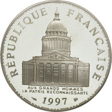 France, Panthéon, 100 Francs, PROOF 1997, Paris, MS(65-70), Silver, KM:951.1