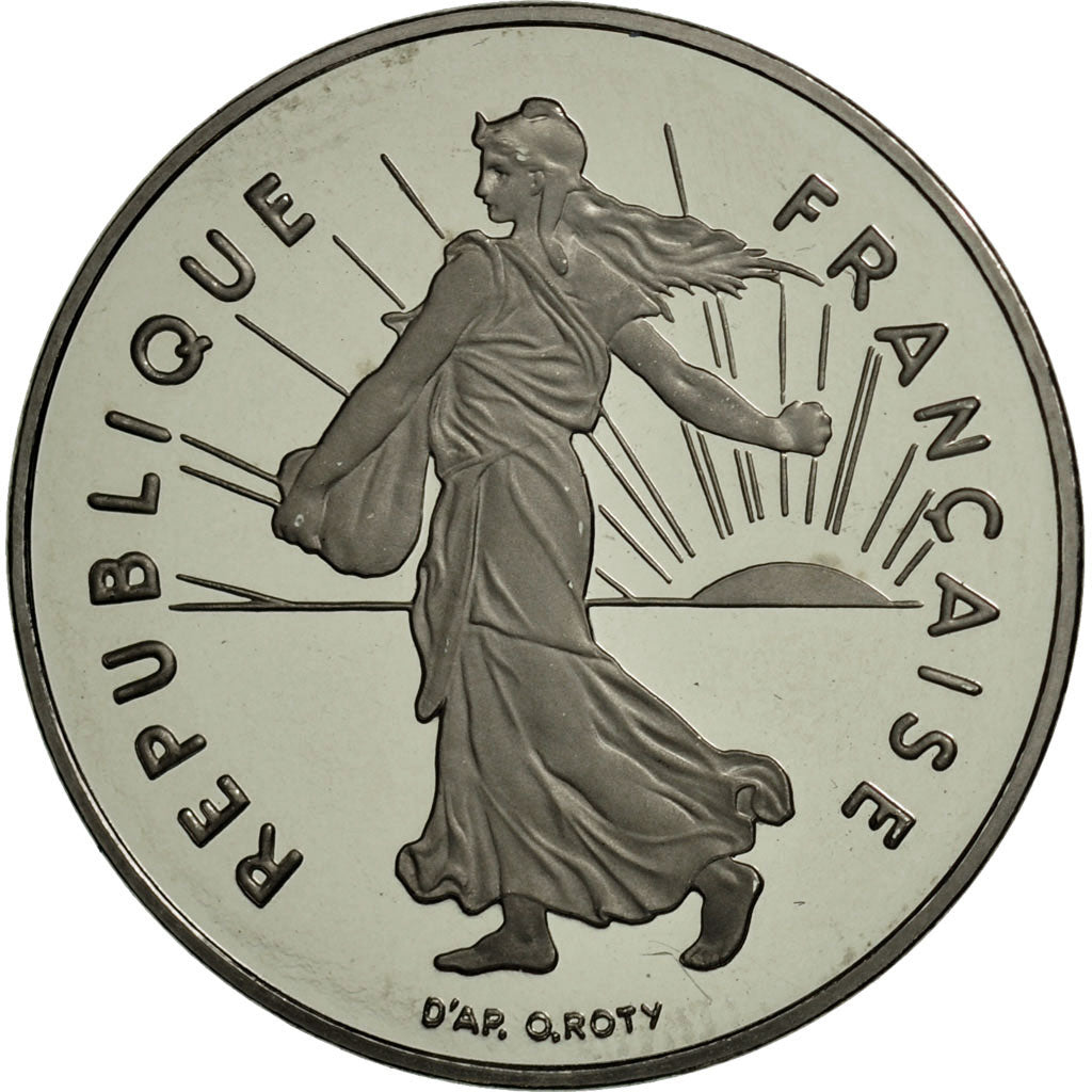 Coin, France, Semeuse, Franc, 1994, Paris, MS(65-70), Nickel, KM:925.2
