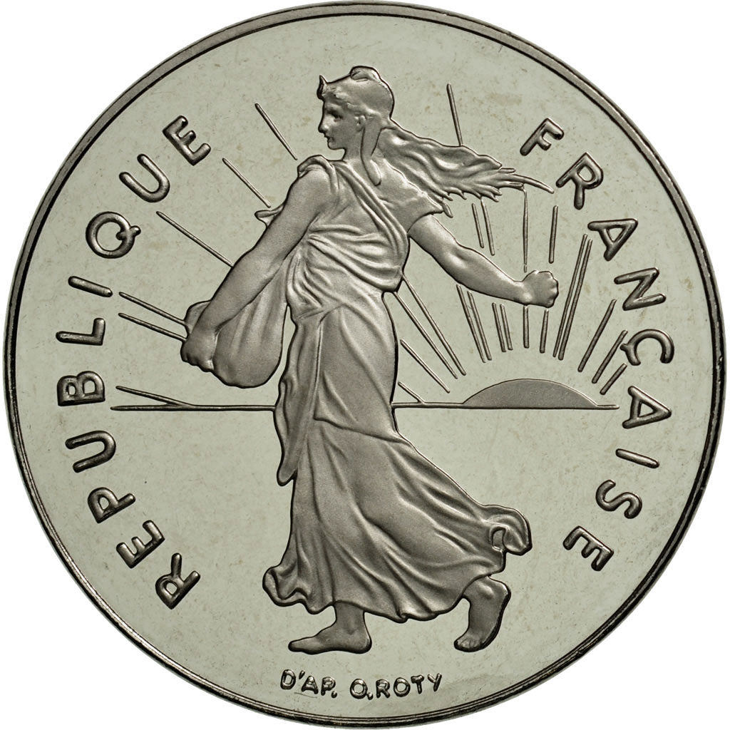 Coin, France, Semeuse, 5 Francs, 1994, Paris, MS(65-70), Nickel Clad