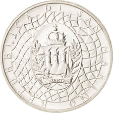 Munten, San Marino, 1000 Lire, 1990, UNC-, Zilver, KM:247