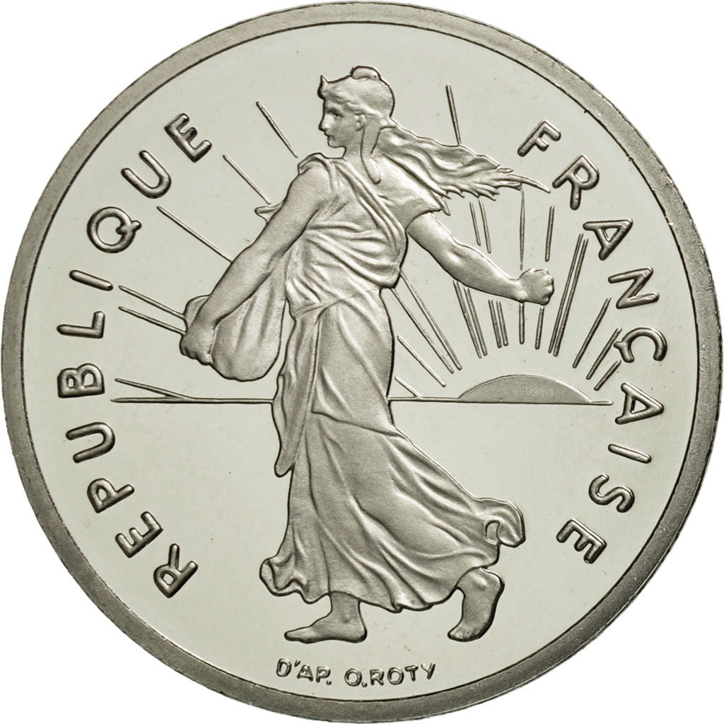 Monnaie, France, Semeuse, 1/2 Franc, 1992, Paris, FDC, Nickel, KM:931.2