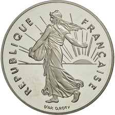 Coin, France, Semeuse, Franc, 1992, Paris, MS(65-70), Nickel, KM:925.2