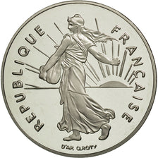 Coin, France, Semeuse, 5 Francs, 1992, Paris, MS(65-70), Nickel Clad