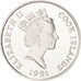 Münze, Cookinseln, Elizabeth II, 5 Dollars, 1991, STGL, Silber, KM:149