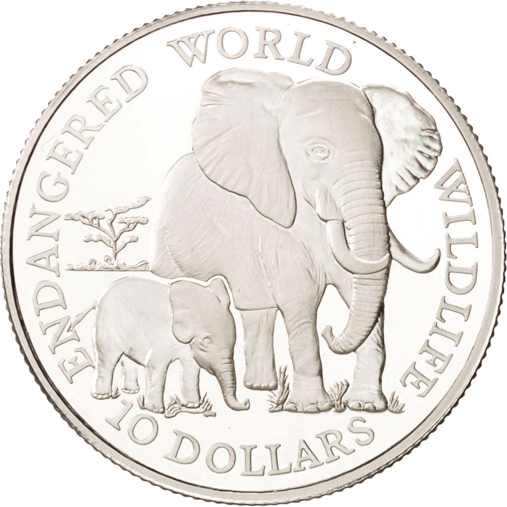 COOK ISLANDS, 10 Dollars, 1990, KM #80, MS(65-70), Silver, 30, 10.00