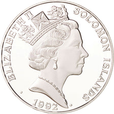 Moneda, Islas Salomón, 10 Dollars, 1992, FDC, Plata, KM:50
