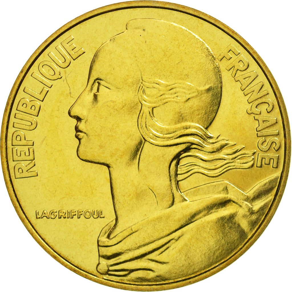Coin, France, Marianne, 20 Centimes, 1984, Paris, MS(65-70), Aluminum-Bronze