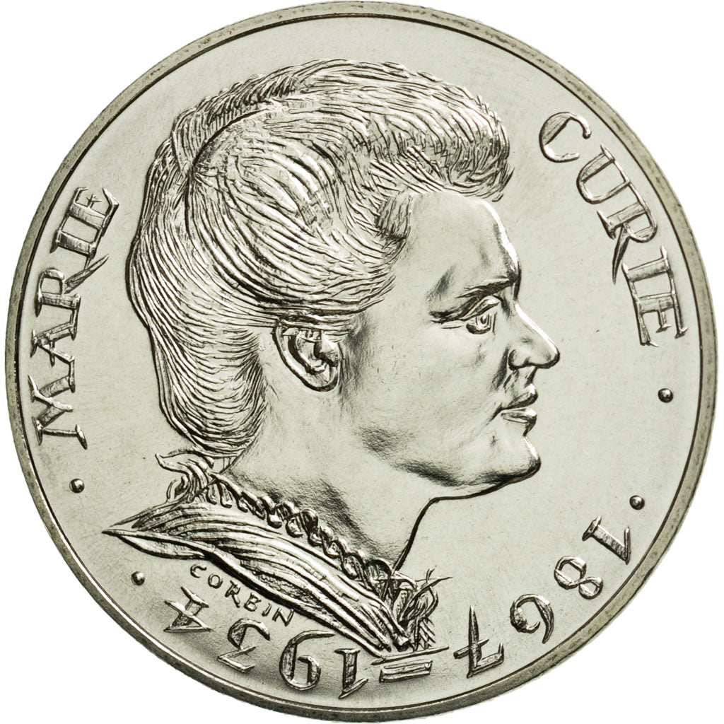Monnaie, France, Marie Curie, 100 Francs, 1984, Paris, FDC, Argent, KM:955