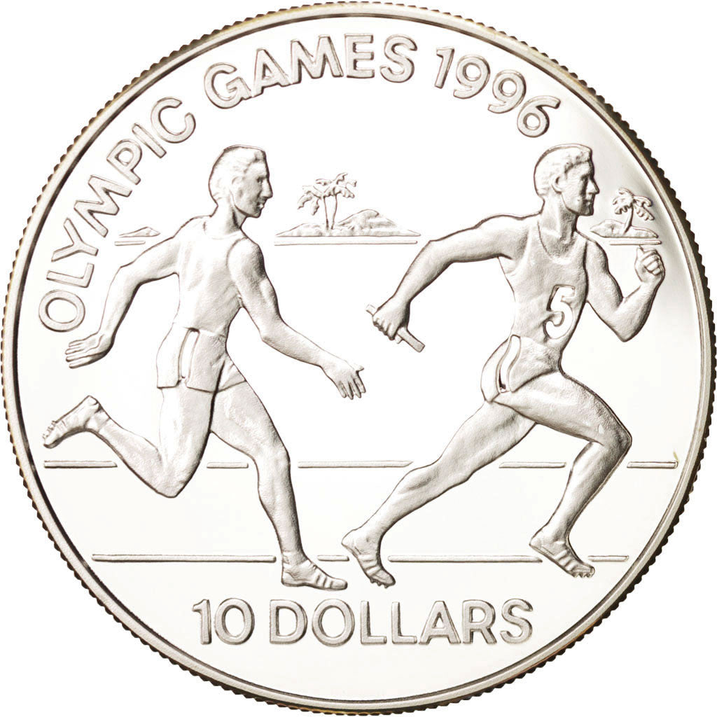 Moneda, Islas Salomón, 10 Dollars, 1994, FDC, Plata, KM:53
