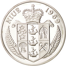 Coin, Niue, Elizabeth II, 50 Dollars, 1989, MS(65-70), Silver, KM:44