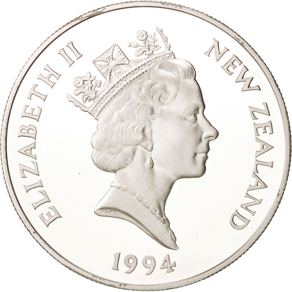 Munten, Nieuw Zeeland, Elizabeth II, 5 Dollars, 1994, FDC, Zilver, KM:96
