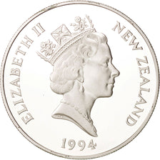 Monnaie, Nouvelle-Zélande, Elizabeth II, 5 Dollars, 1994, FDC, Argent, KM:96