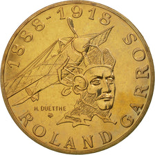 Coin, France, Roland Garros, 10 Francs, 1988, Paris, MS(65-70), Aluminum-Bronze