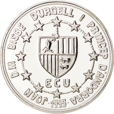 Münze, Andorra, 10 Diners, 1995, STGL, Silber, KM:105