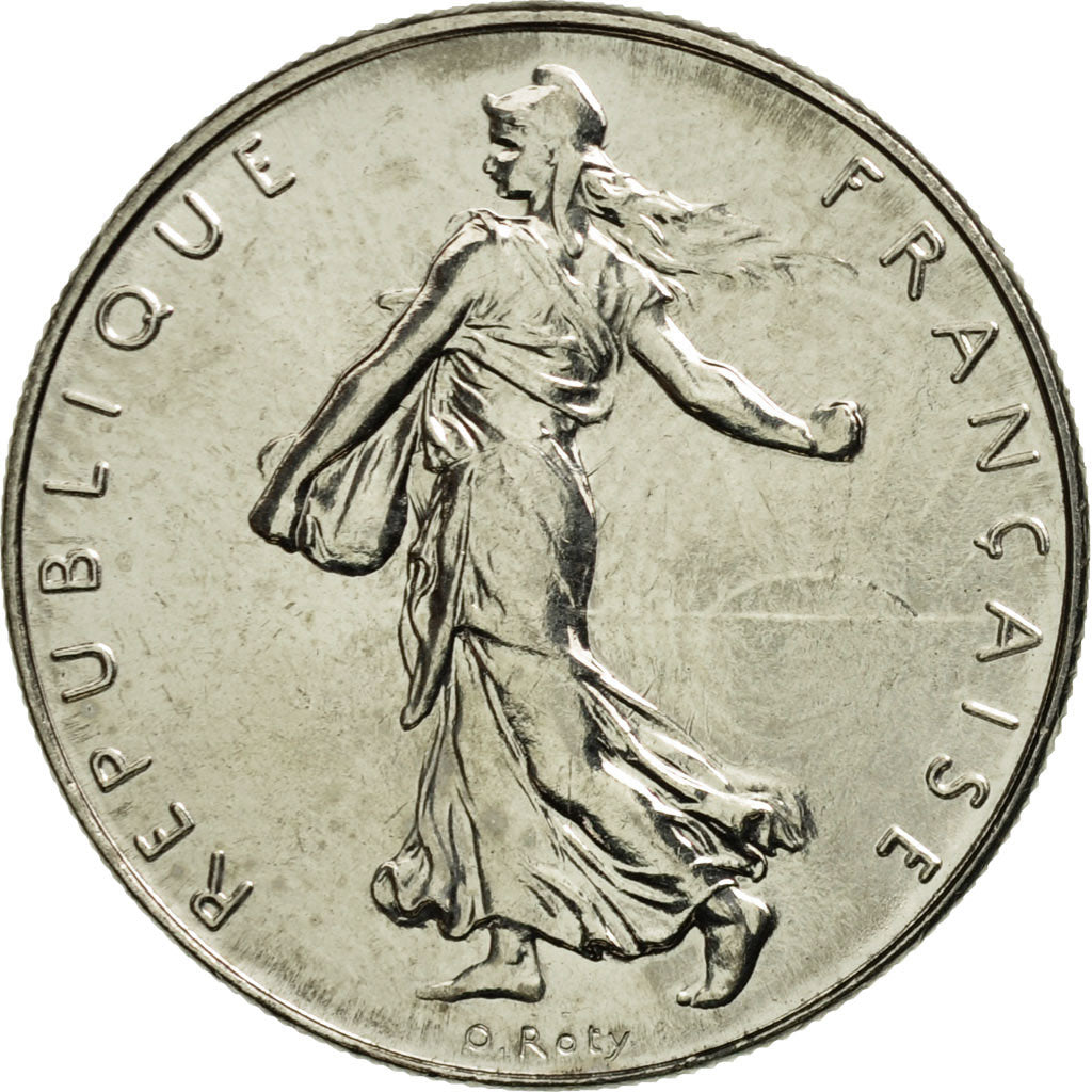 Coin, France, Semeuse, Franc, 1998, Paris, MS(65-70), Nickel, KM:925.1
