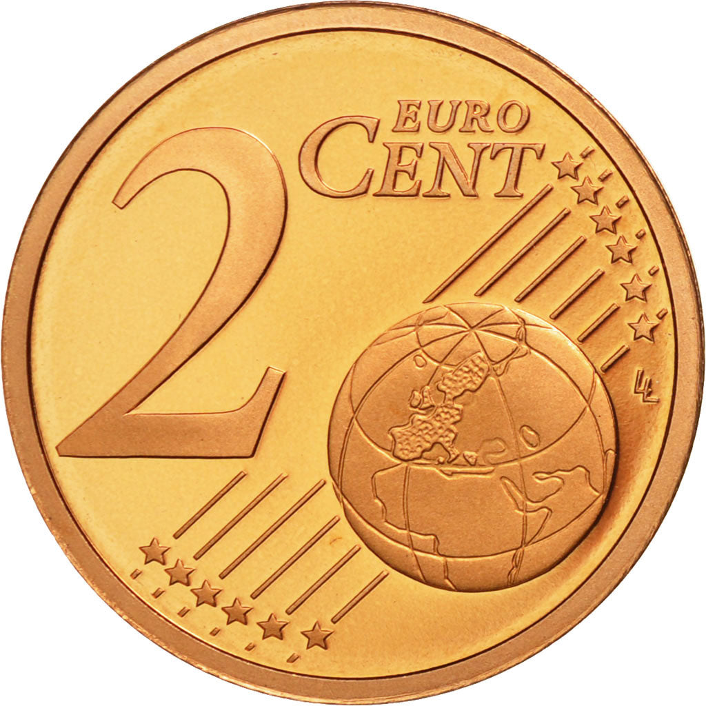 PAŃSTWO WATYKAŃSKIE, 2 Euro Cent, 2008, Rome, MS(63), Miedź platerowana
