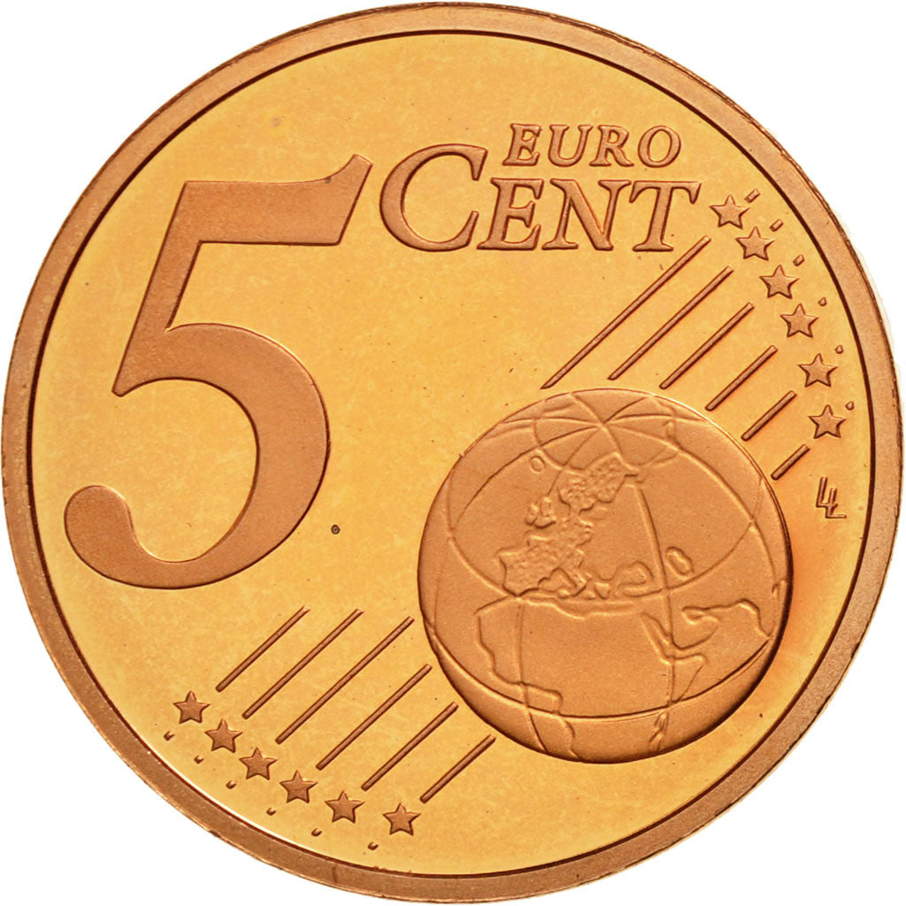 VATICAN CITY, 5 Euro Cent, 2008, MS(63), Copper Plated Steel, KM:377