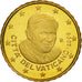 VATICAN CITY, 10 Euro Cent, 2008, MS(63), Brass, KM:385