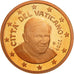 VATICAN CITY, Euro Cent, 2009, MS(63), Copper Plated Steel, KM:375