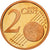 PAŃSTWO WATYKAŃSKIE, 2 Euro Cent, 2009, Rome, MS(63), Miedź platerowana