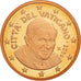 VATICAN CITY, 5 Euro Cent, 2009, MS(63), Copper Plated Steel, KM:377