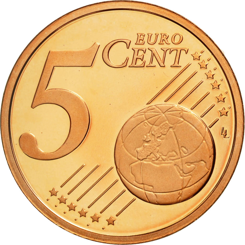 VATICAN CITY, 5 Euro Cent, 2009, MS(63), Copper Plated Steel, KM:377
