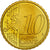 CITTÀ DEL VATICANO, 10 Euro Cent, 2009, SPL, Ottone, KM:385