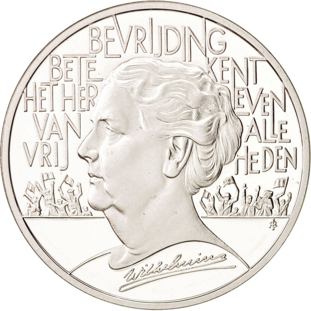 Paesi Bassi, Beatrix, 25 Ecu, 1995, FDC, Argento, KM:91.1