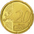 PAŃSTWO WATYKAŃSKIE, 20 Euro Cent, 2009, Rome, MS(63), Mosiądz, KM:386