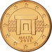 Malta, 5 Euro Cent, 2011, SC, Cobre chapado en acero, KM:127