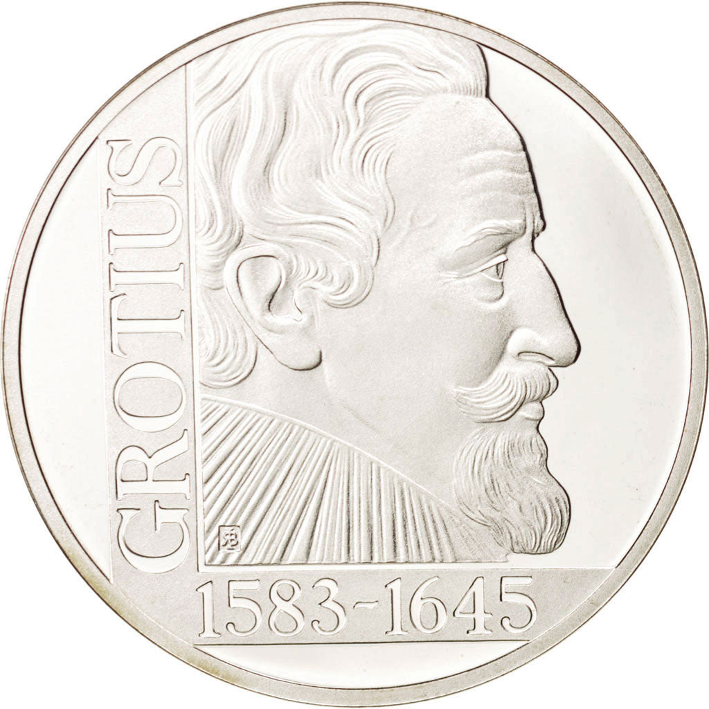NETHERLANDS, 25 ECU, 1995, Utrecht, KM #87.1, MS(65-70), Silver, 38, 25.00