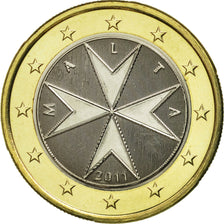 Malta, Euro, 2011, UNZ, Bi-Metallic, KM:131
