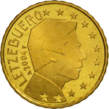Luxembourg, 10 Euro Cent, 2004, FDC, Laiton