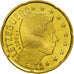 Luksemburg, 20 Euro Cent, 2004, Utrecht, MS(65-70), Mosiądz
