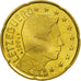 Luksemburg, 20 Euro Cent, 2004, Utrecht, MS(65-70), Mosiądz