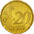 Luxembourg, 20 Euro Cent, 2004, MS(65-70), Brass