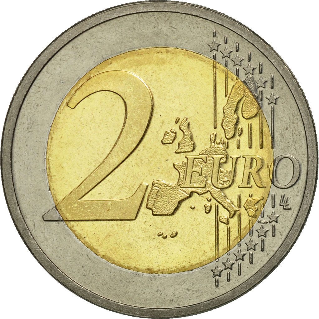 Luxembourg, 2 Euro, 2004, MS(65-70), Bi-Metallic