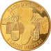 Switzerland, Medal, Lago d'Albigna, I Laghi Svizzeri, MS(64), Copper-Nickel Gilt