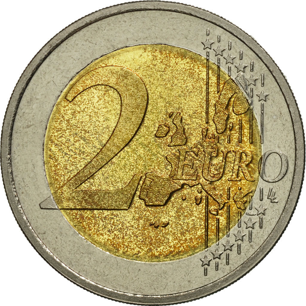 Luxembourg, 2 Euro, Grand-Duc Henri, 2004, MS(65-70), Bi-Metallic