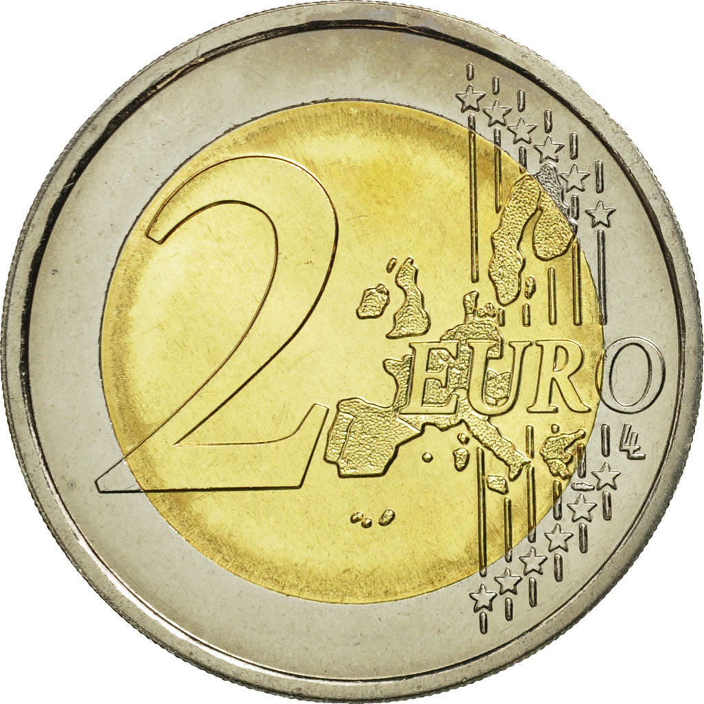 France, 2 Euro, 2005, MS(65-70), Bi-Metallic, KM:1289