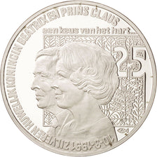 NETHERLANDS, 25 ECU, 1991, Utrecht, KM #37.1, MS(65-70), Silver, 38, 25.00