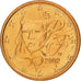 Monnaie, France, 2 Euro Cent, 2002, FDC, Copper Plated Steel, KM:1283