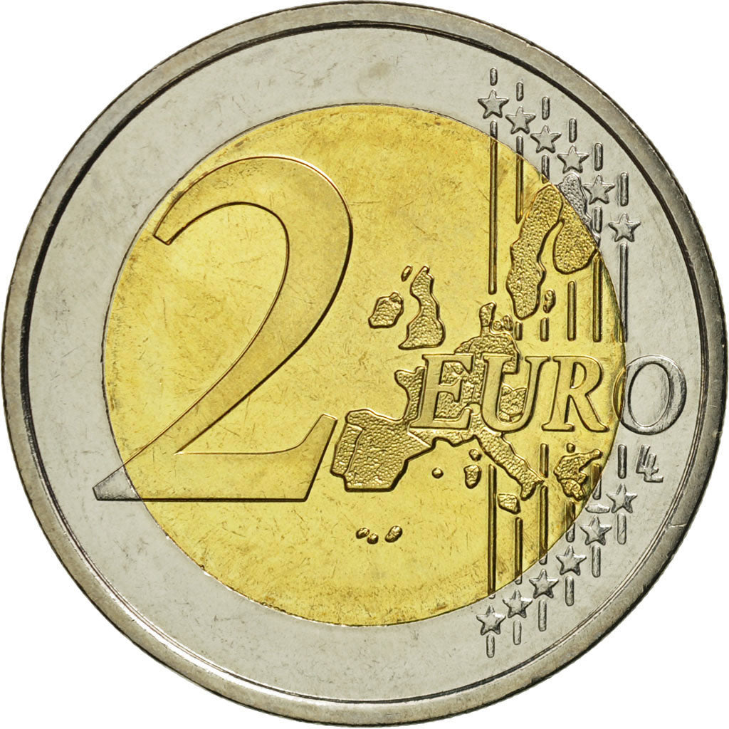 France, 2 Euro, 1999, MS(65-70), Bi-Metallic, KM:1289