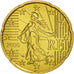 Coin, France, 20 Euro Cent, 2006, MS(65-70), Brass, KM:1286