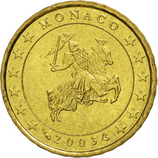 Monaco, 10 Euro Cent, 2003, SPL, Ottone, KM:170