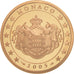 Mónaco, 5 Euro Cent, 2005, FDC, Cobre chapado en acero, KM:169
