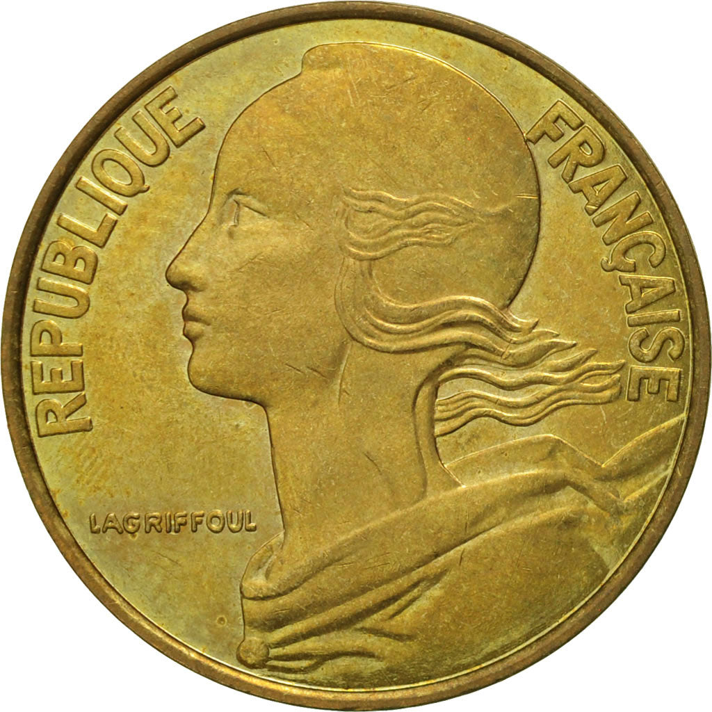 Coin, France, Marianne, 20 Centimes, 1996, Paris, AU(55-58), Aluminum-Bronze