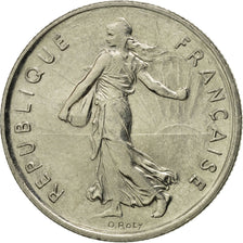 France, Semeuse, 5 Francs, 1993, Paris, MS(63), Nickel Clad Copper-Nickel