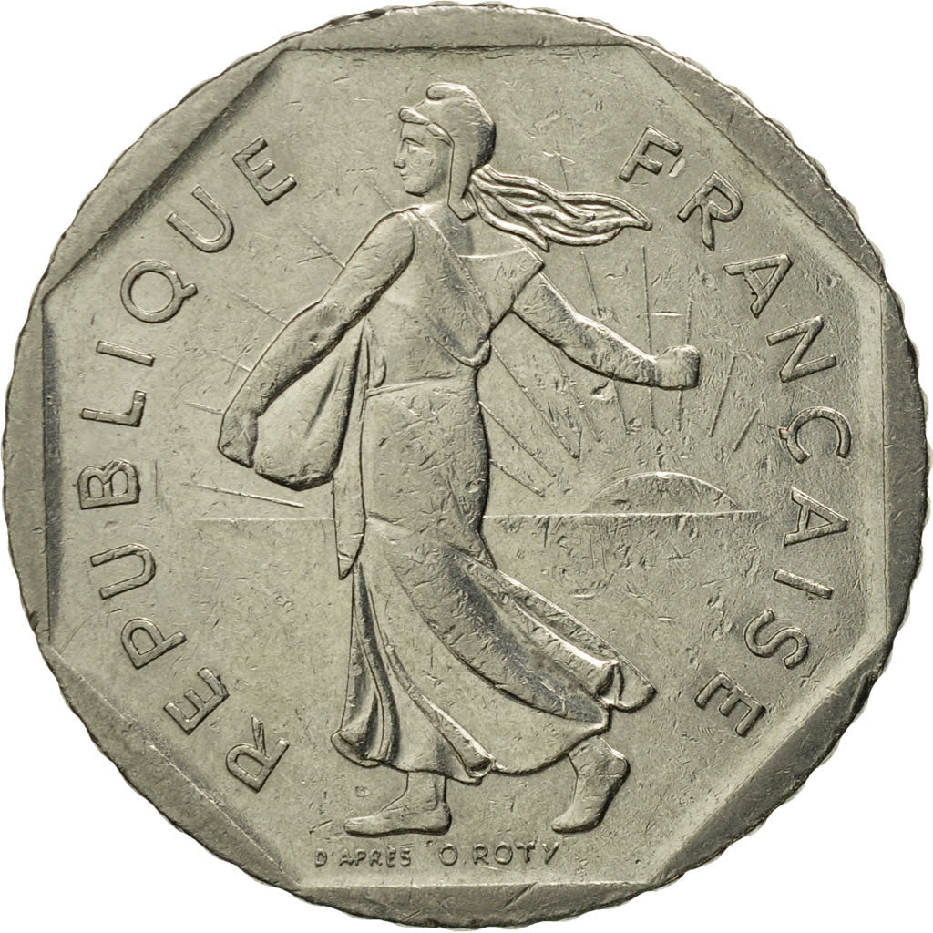 Coin, France, Semeuse, 2 Francs, 1979, Paris, MS(63), Nickel, KM:942.1