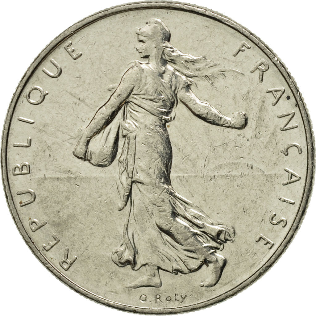 Moneda, Francia, Semeuse, Franc, 1991, Paris, SC, Níquel, KM:925.1, Gadoury:474